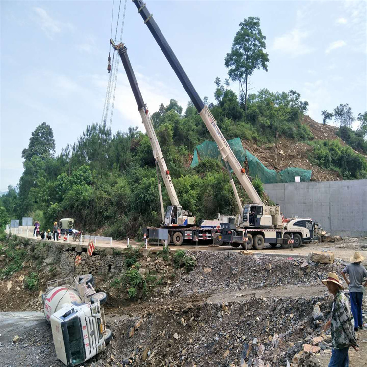 绵阳绵阳24小时应急道路救援吊装吊装现场实拍